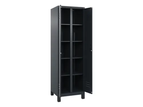 wasgoedverdeelkast,HxBxD 1950x600x500mm,vak B 300mm,draaigrendel
