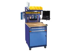 Montagewagen,Draagverm. 400Kg,Duifblauw/Lichtblauw