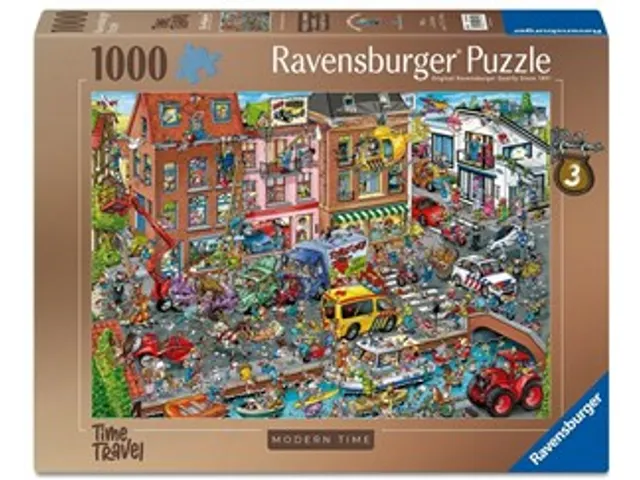 Ravensburger Puzzel Ray's comic Modern Time 1000 stukjes