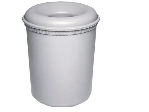 Papiermand vuurbestendig 15L grijs