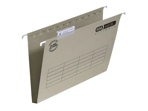 Hangmap Elba Verticfile+ Ultimate folio 30mm U-bodem grijs
