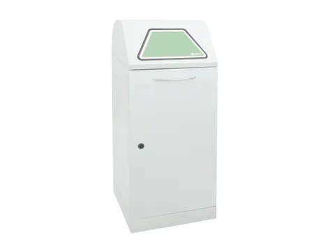 afvalverzamelaar,niet-brandbaar,1x120l,HxBxD 1100x450x450mm