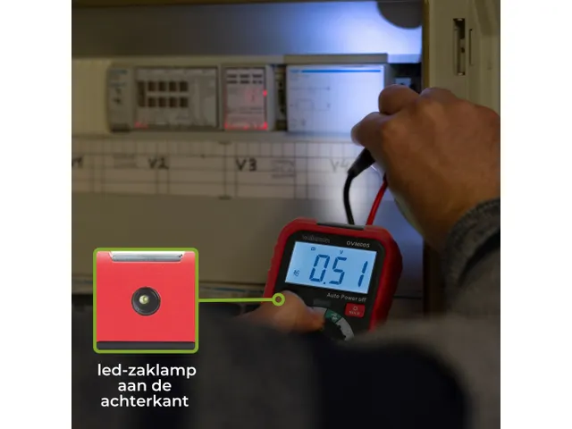 Kleine Robuuste Digitale Multimeter - CAT III - 600 V - 7 Functies