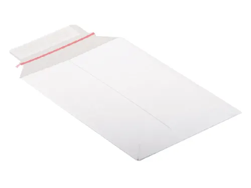 Envelop CleverPack karton A5 176x250mm wit pak à 5 stuks