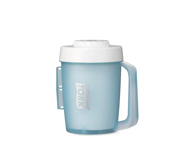 Tork 658002 Draagbare Mini Centerfeed Dispenser Wit Blauw