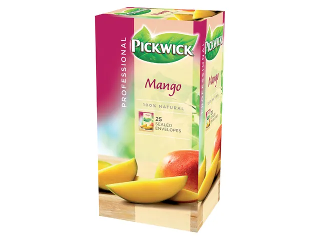 Zwarte Thee Pickwick Mango 25 Zakjes Van 1.5Gr