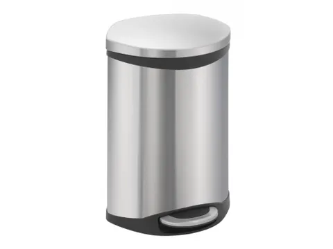 Pedaalemmer Shell Bin 10 Liter Mat RVS