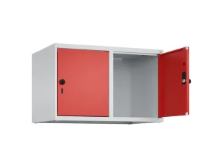 opzetkast,v. locker,2vak.,vak B 400mm,HxBxD 500x800x500mm,vleugeldeur - 2