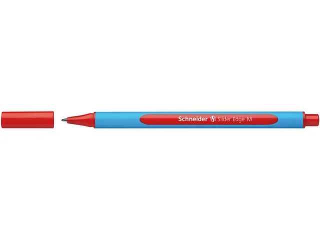 Balpen Schneider Slider Edge M 1,0mm rood