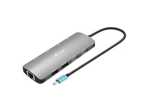 USB-C Metal Nano 2x Display Docking Station + Power Delivery 100 W