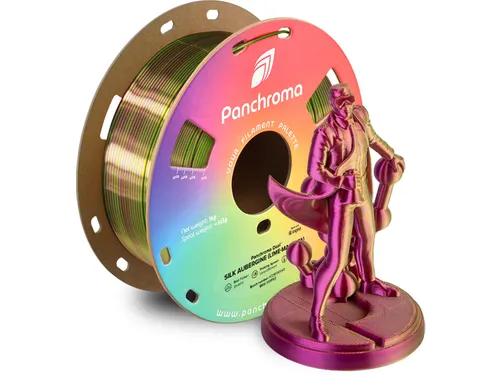 PLA Dual Silk 1,75mm Lime-Magenta 1kg Panchroma 3D Filament
