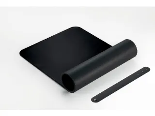 Onderlegger oprolbaar Sigel zwart-zwart, 800x300x2mm imitatieleer, dub - 2
