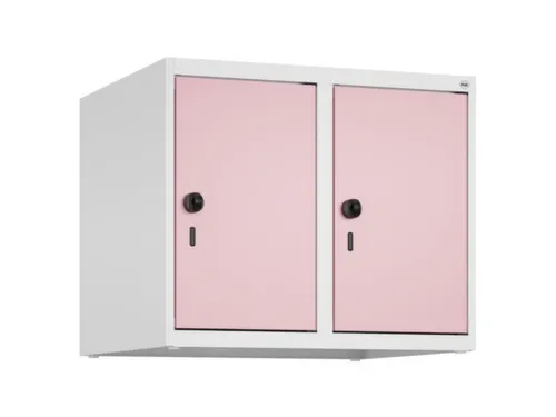 opzetkast,v. locker,2vak.,vak B 300mm,HxBxD 500x600x500mm,draaigrendel