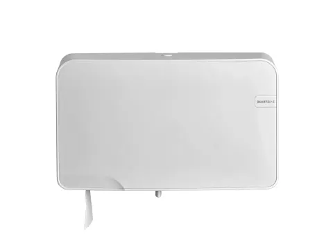 Toiletpapier dispenser 441007 mini jumbo QuartzLine wit