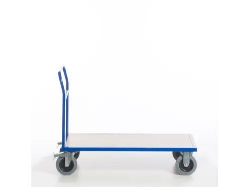 duwbeugelwagen,draagverm. 500kg,laadvl. LxB 1200x800mm,houtplaat