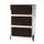 mobiel ladeblok,HxBxD 642x390x436mm,4lade(n),romp wit,front zijwand