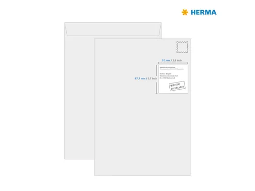 HERMA 4279 Premium Adresetiketten A4 70x67,7mm Wit 1200 stuks