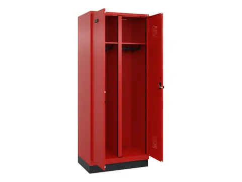 locker voor scheiding van kleding,HxBxD 1950x800x500mm,2vak