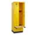 locker met bank,HxBxD 1950x600x815mm,2vak,vak B 300mm,cilinderslot