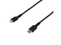 Premium USB-C naar Lightning Kabel 2 Meter Zwart