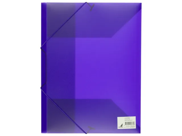 Elastomap Kangaro A4 PP transparant paars