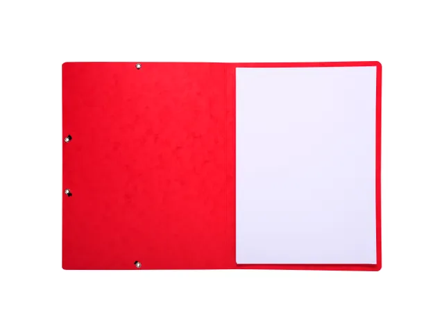 Elastomap zonder klep glanskarton 355gm² - A4-Rood