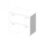 hangmappenkast,HxBxD 815x900x450mm,2hangmappenframes,romp aluminium