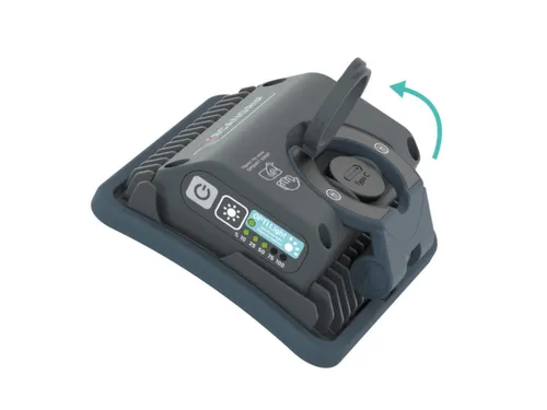 zaklamp,LED,1000lumen,aan-/uit-schakelaar,clip,accu