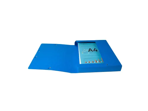 Klasseerdoos Scotten rug 40mm A4 blauw