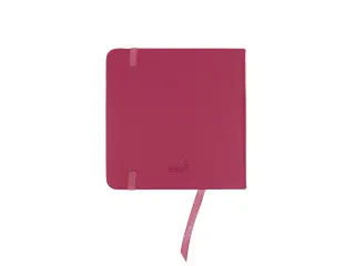 Schetsboek Kangaro 12x12cm ruby PU HC 80 vel 140gr roomwit met elastie - 5