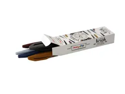 Brushpen Pentel Sign SES15C etui City Crush 6 kleuren