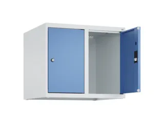 opzetkast,v. locker,2vak.,vak B 300mm,HxBxD 500x600x500mm,vleugeldeur - 2