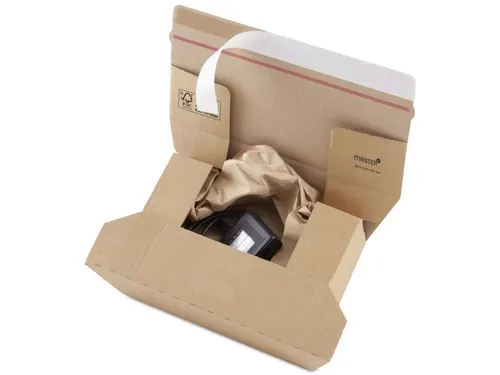 Wikkelverpakking Postbox Wit 455x320x20mm 25 Stuks