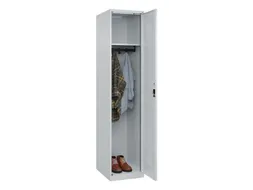 locker,HxBxD 1850x400x500mm,1vak,vak B 400mm,cil.-slot,staand op vloer