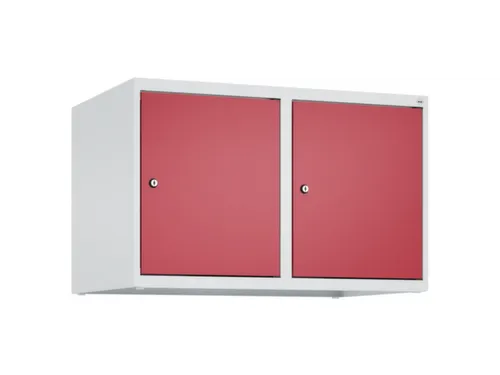 opzetkast,v. locker,2vak.,vak B 400mm,HxBxD 500x800x500mm,vleugeldeur