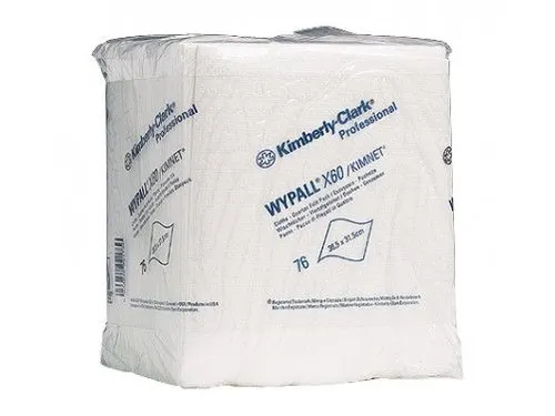 Wypall X60 6034 Poetsdoeken 1/4 Gevouwen Wit