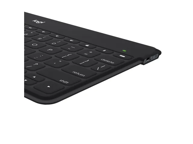 Logitech Keys-To-Go, Zwitsers, 1,7 cm, 1,2 mm, Apple, iPad, iPhone, Ap