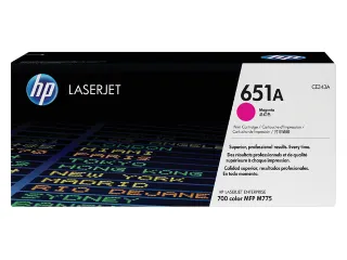 HP CE343A 651A Toner Magenta 16.000 Pagina's Origineel - 1
