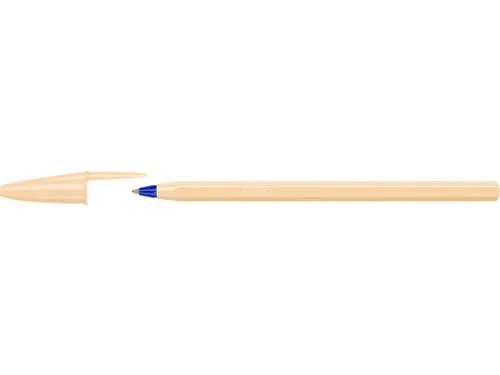 balpen Cristal Medium pastel doos van 20 stuks assorti