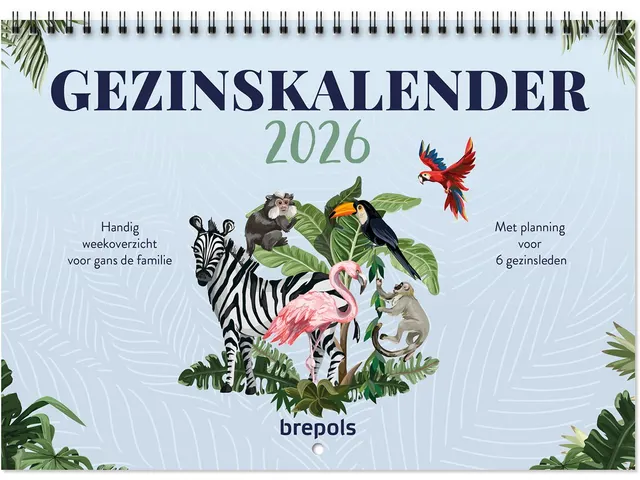 Calendrier Semaine, Néerlandais, 2026