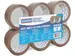 Donau verpakkingstape PP Hot-Melt 48mmx66m 50 micron bruin