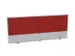 panneau de rehausse,p. table de bureau,MP-gris clair,BN4011-rouge