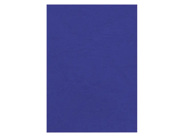 Voorblad Fellowes A4 lederlook royal blauw 25 stuks