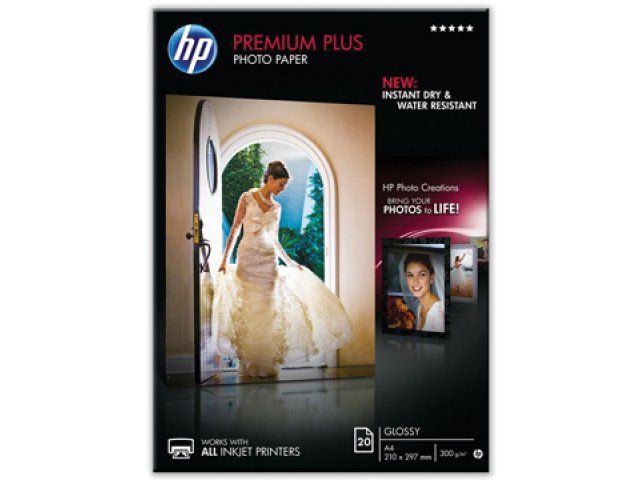 Premium Plus fotopapier A4 300 gram 20 vel glanzend | FotopapierWinkel.be