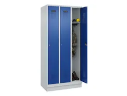 locker,HxBxD 1950x900x500mm,3vak,vak B 300mm,cil.-slot,sokkel