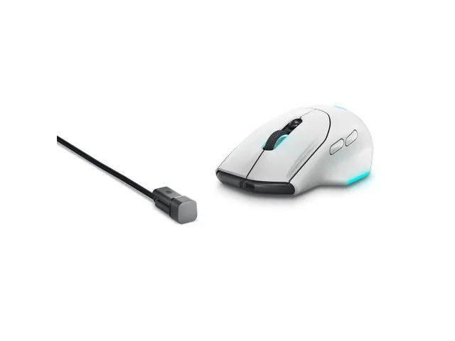 USB, 2.4 GHz, 26000 dpi, Optical, 50 G, 1000 Hz, 500 mAh, Lunar Light