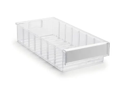 Transparante Assortimentsdoos Hxbxd 82x186x400mm Polystyreen