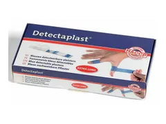Detectaplast 8047 Pleister waterafstotend blauw 120x20mm 100 Stuks