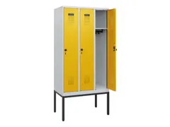 schoollocker,HxBxD 1950x900x500mm,3vak,vak B 300mm,draaigrendel