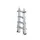 multifunctionele telescoopladder,4x4,sporten,balk L 2,5-4,2m,aluminium